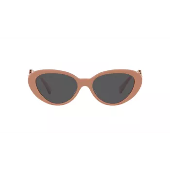 VERSACE VE4433U538387 Moteriški katės akies formos akiniai nuo saulės Havana 54mm