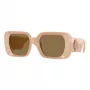 VERSACE Moteriški katės akies akiniai nuo saulės VE4473U548973 Havana pilkas gradientas 54mm