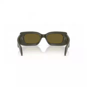 VERSACE Moteriški Akiniai nuo Saulės VE4474U549173 Havana Drugelio/Katinio Akies Formos Tamsiai Rudi Gradientiniai 52mm