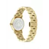 VERSACE Moteriškas VE7F00623 Šveicariški Kvarciniai Laikrodžiai 35mm Juodas Ciferblatas Odinis Dirželis