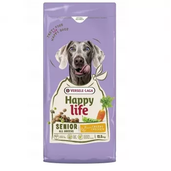 VERSELE-LAGA HappyLife Sausas Šunų ėdalas su Vištiena antsvorio turintiems šunims 12,5 kg