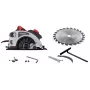 VERTEX VPT1400 Diskinis Pjūklas 185mm 1400W su Lazeriniu Kreiptuvu