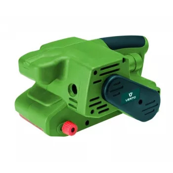 VERTO 51G707 800W elektrinė juostinė šlifuoklė 75x533mm su dulkių maišu
