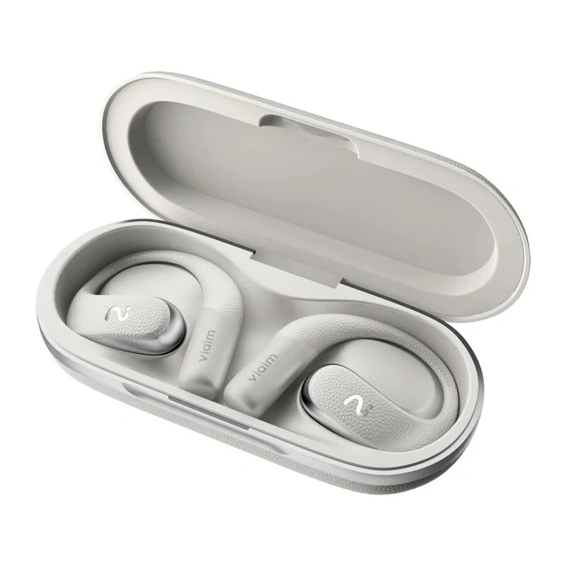 VIAIM Open Note AI ausinės su balso įrašytuvu (pilka) – 32GB, Bluetooth 5.3