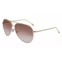 Victoria Beckham VB203S-712 Moteriški Akiniai nuo Saulės Auksinis Rėmas Rudi Gradientiniai Lęšiai 62mm