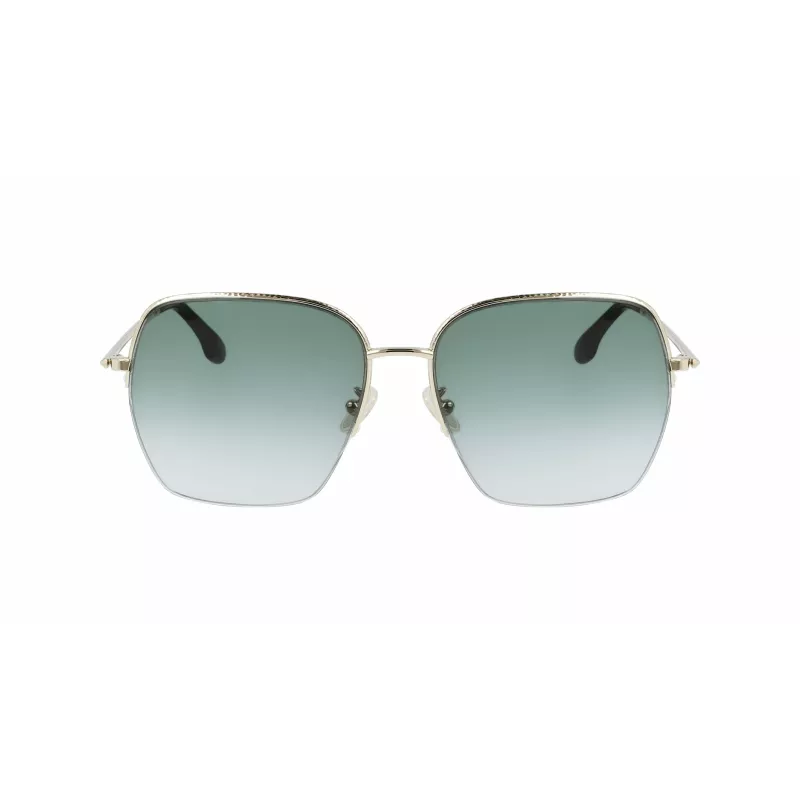 Victoria Beckham VB214SA-700 Moteriški Akiniai nuo Saulės - Havana Acetato Rėmelis, Rudas Gradientinis Stiklas, 61mm