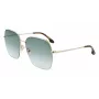 Victoria Beckham VB214SA-700 Moteriški Akiniai nuo Saulės - Havana Acetato Rėmelis, Rudas Gradientinis Stiklas, 61mm
