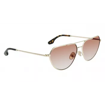 Victoria Beckham VB221S-725 Moteriški Akiniai nuo Saulės Havana Acetatas Rudi Gradientiniai 60mm