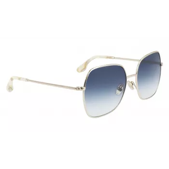 Victoria Beckham VB223S-720 Moteriški Akiniai nuo Saulės Havana Rudi Gradient 56/17/140 mm