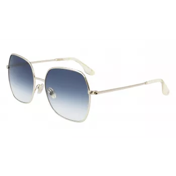Victoria Beckham VB223S-720 Moteriški Akiniai nuo Saulės Havana Rudi Gradient 56/17/140 mm