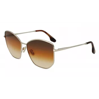 Victoria Beckham VB225S-702 Moteriški Akiniai nuo Saulės Havana/Ruda Gradientas 59mm