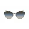 Victoria Beckham VB225S-734 Moteriški Oversized Kvadratiniai Akiniai nuo Saulės – Havana Acetato Rėmelis su Rudais Gradientiniais Lęšiais – 59mm