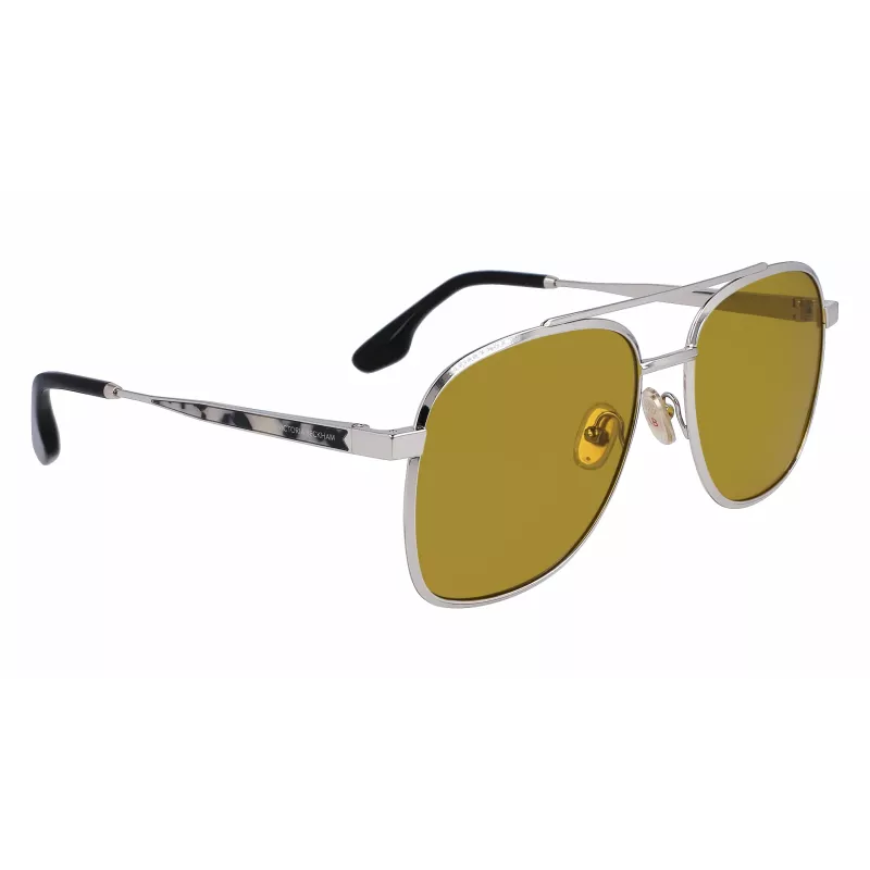 Victoria Beckham VB233S5817040 Moteriški kvadratiniai akiniai nuo saulės Havana 58/17/140 mm