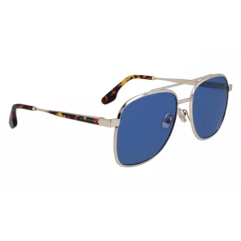Moteriški akiniai nuo saulės Victoria Beckham VB233S5817720 - Acetatinis kvadratinis rėmelis - 58/17/140 mm