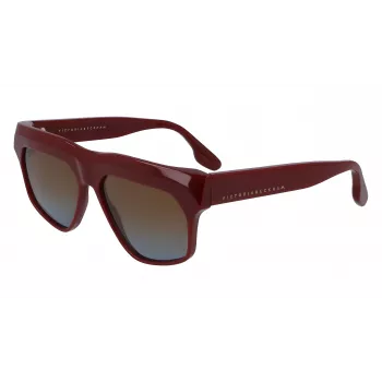 Victoria Beckham VB603S-604 Moteriški Akiniai nuo Saulės - Kvadratinis Oversized Rėmas iš Acetato 56/15/145 mm