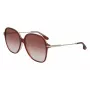 Victoria Beckham VB613S-607 Moteriški katės akies formos akiniai nuo saulės - Havana/Ruda gradientas 59mm