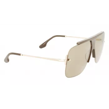 Victoria Beckham VB627S-207 Moteriški katės akies formos akiniai nuo saulės Havana Rudi Gradient 64mm