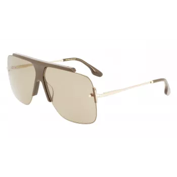 Victoria Beckham VB627S-207 Moteriški katės akies formos akiniai nuo saulės Havana Rudi Gradient 64mm