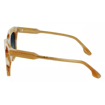 Victoria Beckham VB630S-774 Moteriški kvadratiniai acetatiniai akiniai nuo saulės Havana Brown Gradient 53mm