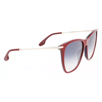 Victoria Beckham VB636S-619 Moteriški Saulės Akinių Rėmai Havana Acetate Rudi Lęšiai 58mm