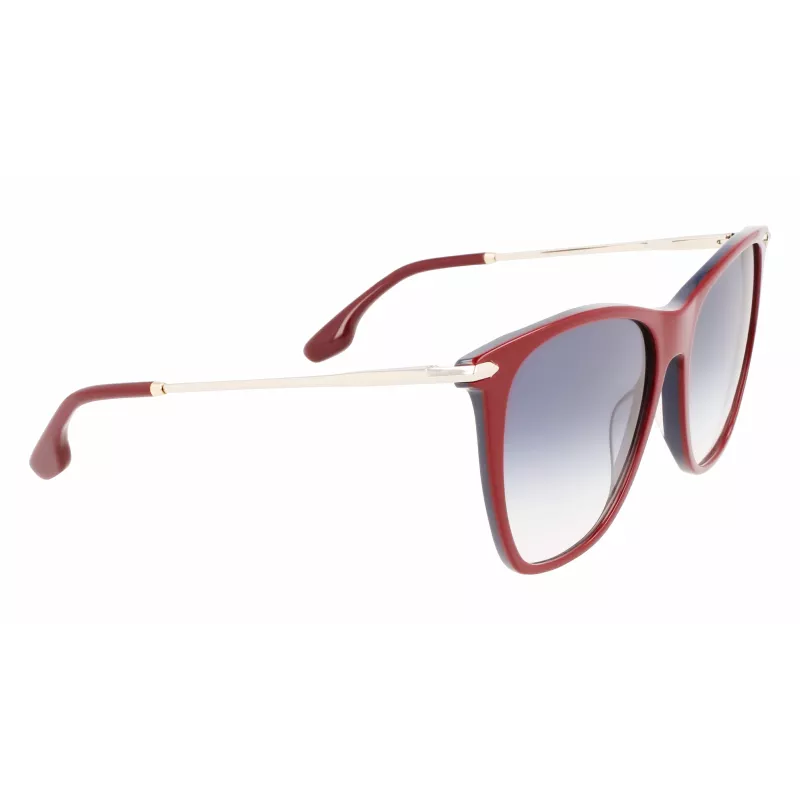 Victoria Beckham VB636S-619 Moteriški Saulės Akinių Rėmai Havana Acetate Rudi Lęšiai 58mm