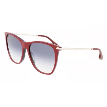 Victoria Beckham VB636S-619 Moteriški Saulės Akinių Rėmai Havana Acetate Rudi Lęšiai 58mm