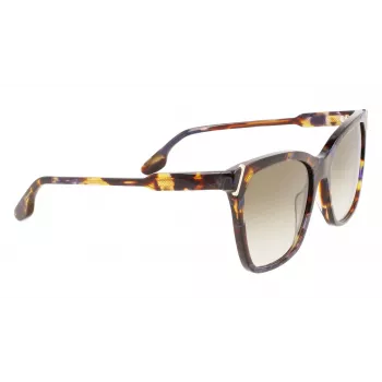Victoria Beckham VB640S-418 Butterfly Sunglasses Blue Gradient