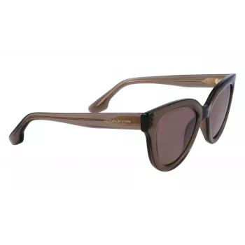 Victoria Beckham VB649S-303 Moteriški katininiai akiniai nuo saulės Havana Ruda Gradient 52mm