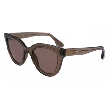 Victoria Beckham VB649S-303 Moteriški katininiai akiniai nuo saulės Havana Ruda Gradient 52mm