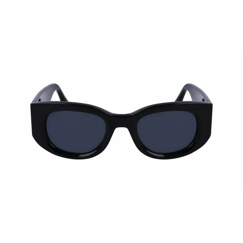 Victoria Beckham VB654S5022001 Moteriški Akiniai nuo Saulės – Juodas Rėmas, Pilki Lęšiai, 50 mm