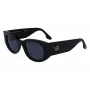 Victoria Beckham VB654S5022001 Moteriški Akiniai nuo Saulės – Juodas Rėmas, Pilki Lęšiai, 50 mm