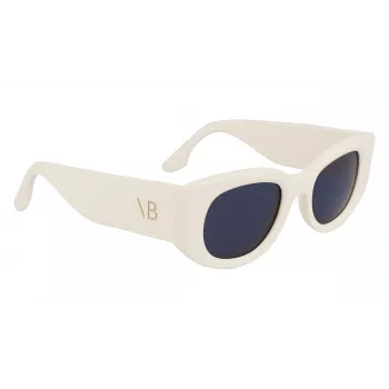 Victoria Beckham VB654S5022103 Moteriški Akiniai Nuo Saulės – Juodas Acetato Rėmelis, Pilki Polikarbonatiniai Lęšiai, 50 mm
