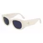 Victoria Beckham VB654S5022103 Moteriški Akiniai Nuo Saulės – Juodas Acetato Rėmelis, Pilki Polikarbonatiniai Lęšiai, 50 mm