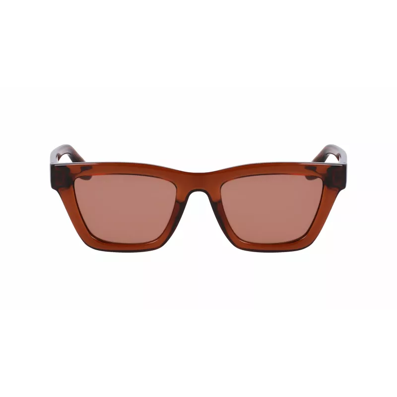 Victoria Beckham VB656S-203 moteriški akiniai nuo saulės - Rudi Havana acetato rėmeliai su rudais gradientiniais lęšiais - 52mm