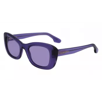 VICTORIA BECKHAM VB657S-514 Moteriški akiniai nuo saulės Brown Havana 50/22/140 mm