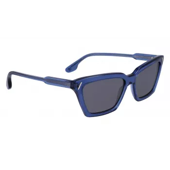 Victoria Beckham VB661S5716414 Moteriški Akiniai nuo Saulės - Havana Acetato Rėmelis, Rudas Gradientinis Lęšis, 57mm
