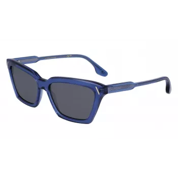 Victoria Beckham VB661S5716414 Moteriški Akiniai nuo Saulės - Havana Acetato Rėmelis, Rudas Gradientinis Lęšis, 57mm