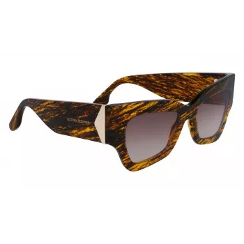 Victoria Beckham VB662S5218736 Moteriški Akiniai nuo Saulės Rudi Havana 52mm