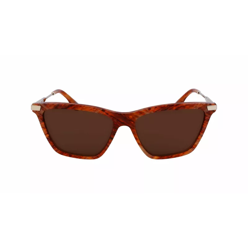 Victoria Beckham VB663S-238 Moteriški Akiniai nuo Saulės Havana Rudi Gradientiniai 57mm