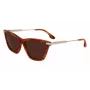 Victoria Beckham VB663S-238 Moteriški Akiniai nuo Saulės Havana Rudi Gradientiniai 57mm