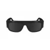 Victoria Beckham VB666S5516001 Moteriški kvadratiniai akiniai nuo saulės - Juodas acetato rėmelis, juodi polikarbonato lęšiai, 55/16/145 mm