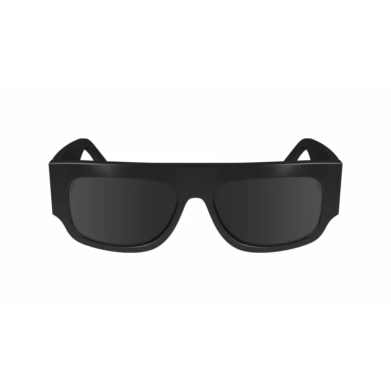 Victoria Beckham VB666S5516001 Moteriški kvadratiniai akiniai nuo saulės - Juodas acetato rėmelis, juodi polikarbonato lęšiai, 55/16/145 mm
