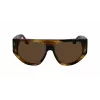 Victoria Beckham VB676S moteriški akiniai nuo saulės - Havana rudos spalvos acetatinis rėmelis su rudais gradientiniais lęšiais - 55/14/145 mm
