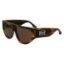 Victoria Beckham VB676S moteriški akiniai nuo saulės - Havana rudos spalvos acetatinis rėmelis su rudais gradientiniais lęšiais - 55/14/145 mm