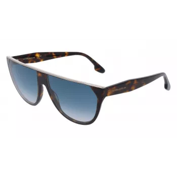 Victoria Beckham VB682S6113234 Moteriški Akiniai Nuo Saulės Oversized Kvadrato Formos Havana Rudi Gradientiniai