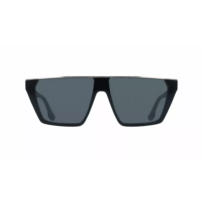 Victoria Beckham VB683S5812001 Moteriški Akiniai Nuo Saulės - Juodas Acetato Rėmelis, Pilki Lęšiai, 58mm