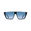 Victoria Beckham VB683S5812415 Moteriški akiniai nuo saulės - Havana acetato rėmelis, rudi gradientiniai lęšiai, 58mm