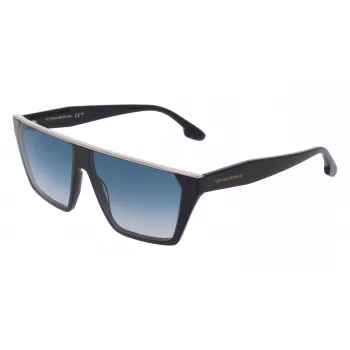 Victoria Beckham VB683S5812415 Moteriški akiniai nuo saulės - Havana acetato rėmelis, rudi gradientiniai lęšiai, 58mm