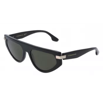 Moteriški akiniai nuo saulės Victoria Beckham VB685S5618205 Havana acetato rėmelis rudi gradientiniai lęšiai 56/18/140 mm