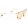 Victoria Beckham Moteriški Cat Eye Akiniai Nuo Saulės VB650S5319222 Havana Acetatas Rudi Gradientiniai Lęšiai 53mm